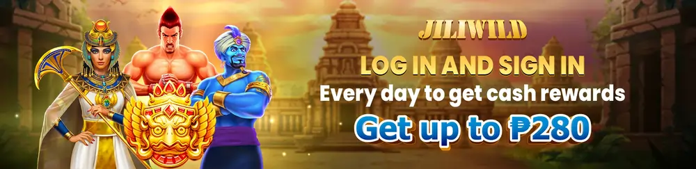 jiliwild casino login and sign in to get cash rewards up to P280!